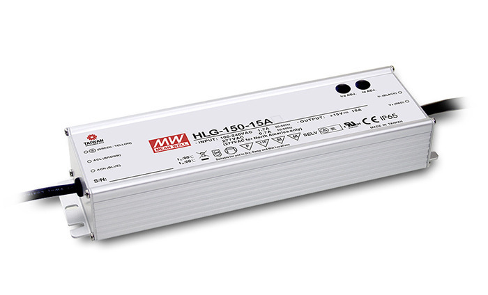 Zasilacz Mean Well HLG-150H-15 | 150W 15V 10A IP67