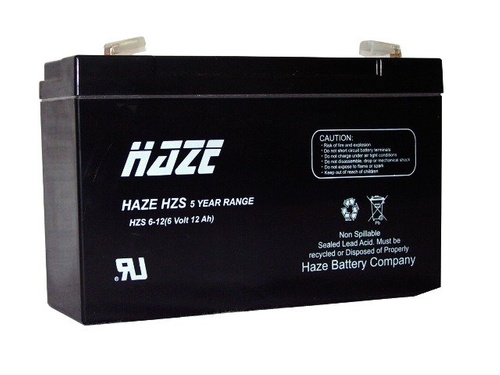 Akumulator AGM HAZE HZS 6-12 6V 12Ah