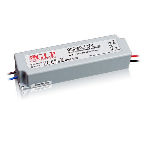 Zasilacz stałoprądowy GPC-60-1750 9~36V 1750mA 63W