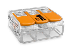 Złączka instalacyjna Wago Compact 3x0.2-4mm 3-przewodowa
