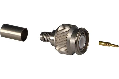 TNC wtyk zagniatany na RG58/LL195 profesjonalny