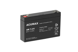 Akumulator AGM Acumax | AM 7.2-6 6V / 7.2Ah