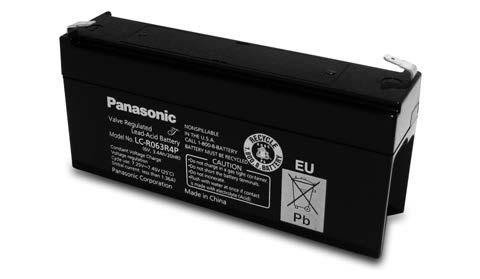 Akumulator AGM Panasonic LC-R063R4P 6V 3.4Ah T1