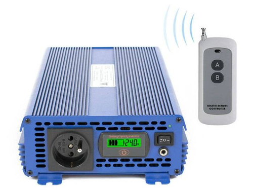 Przetwornica napięcia 24V DC / 230V AC 2000W ECO MODE SINUS IPS-2000S PRO