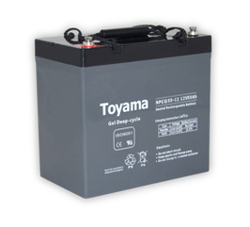 Akumulator żelowy DEEP CYCLE Toyama NPCG 55-12 12V 55Ah M6