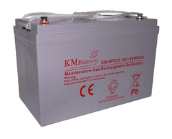 Akumulator żelowy KM Battery KM-NPG100 12V 100Ah