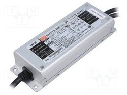 Zasilacz LED Mean Well ELG-75-24B-3Y | 76W 24V 3.15A IP67 | 1~10VDC PWM