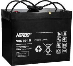 Akumulator NERBO NBC 80-12i 80Ah 12V