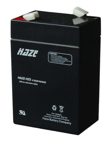 Akumulator AGM HAZE HZS 6-4.5 6V 4.5Ah