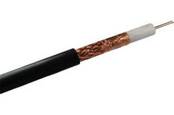 RG11 kabel koncentryczny 75Ω HDTV, powłoka LS0H, krążek 100m - Telegaertner