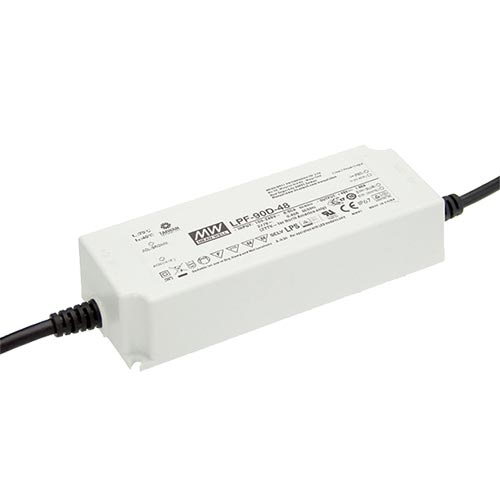 Zasilacz Mean Well LPF-90D-42 | 90W 42V 2.2A IP30 1~10VDC PWM