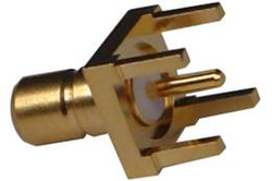 SMB wtyk pionowy do płytki drukowanej , złocony