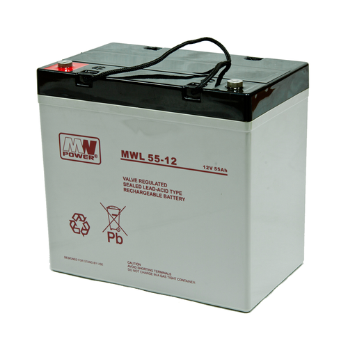 Akumulator AGM MW POWER | MWL 55-12 12V / 55Ah
