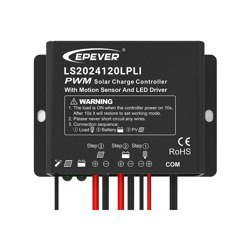 Regulator ładowania EPEVER LS2024120LPLI 20A do lamp solarnych LED