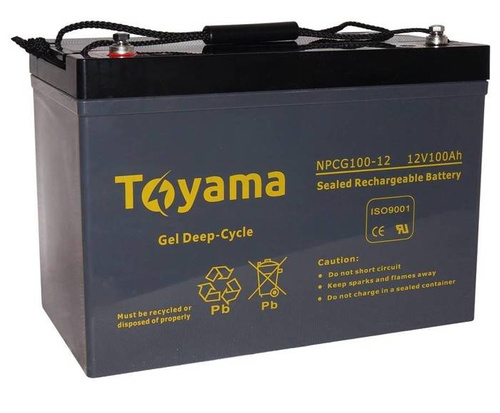 Akumulator żelowy DEEP CYCLE Toyama NPCG 100-12 12V 100Ah M8