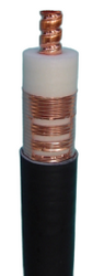 RLKX114-50JFLA - Kabel promieniujący piankowy RADIAFLEX® 1-1/4" , pasmo 30-3800 MHz (4G/5G) ,ogniowytrzymały