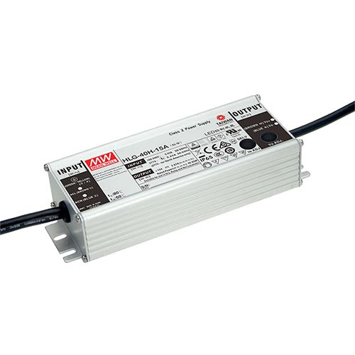 Zasilacz Mean Well HLG-40H-24A | 40W 24V 1.6A | 22~27V IP65