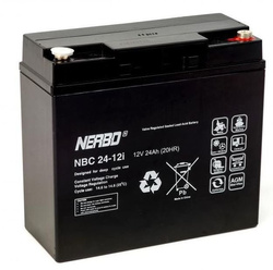 Akumulator NERBO NBC 24-12i 24Ah 12V