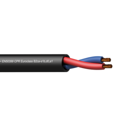CLS240-B2CA/1 kabel głośnikowy 2x4 mm² 100m, LSZH, CPR B2ca, EN50399, PROCAB