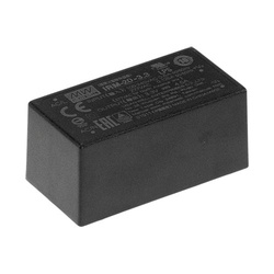 IRM-20-15 zasilacz AC/DC 20W, 15V, 1.4A, miniaturowy moduł do PCB (THT)