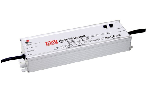 Zasilacz Mean Well HLG-185H-42B | 184W 42V 4.4A | IP67 1~10VDC PWM