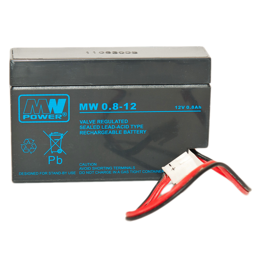 Akumulator AGM MW POWER | MW 0.8-12 12V / 0.8Ah