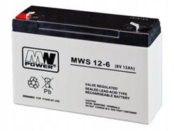 Akumulator AGM MW POWER | MWS 12-6 6V / 12Ah