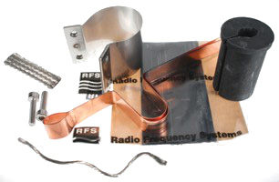 Zestaw uziemiający do falowodu eliptycznego FLEXWELL® typu E38