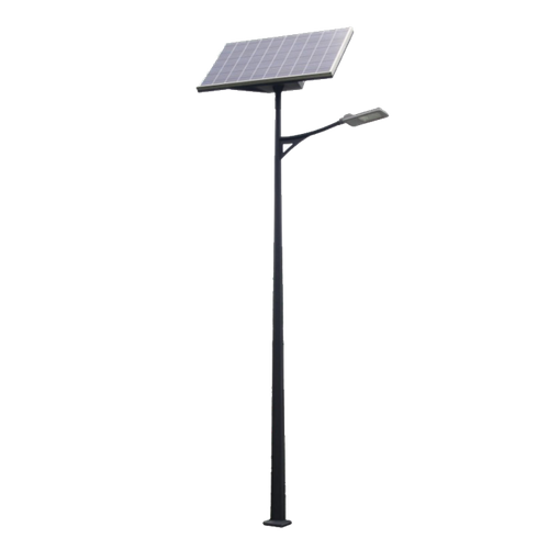 Gotowy zestaw #23N | LAMPA SOLARNA LED 40W | SŁUP 5M | PANELE FOTOWOLTAICZNE