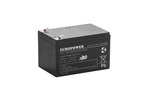 Akumulator AGM Europower | EPL 12-12 12V / 12Ah