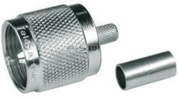 UHF(UC1) wtyk zagniatany na  RG223/400