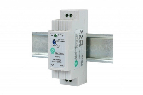 Zasilacz na szynę DIN DIN15W15 | 15V 1A 15W