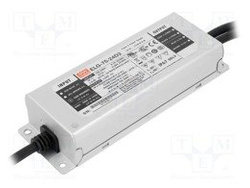 Zasilacz LED Mean Well ELG-75-24D2-3Y | 76W 24V 3.2A IP67