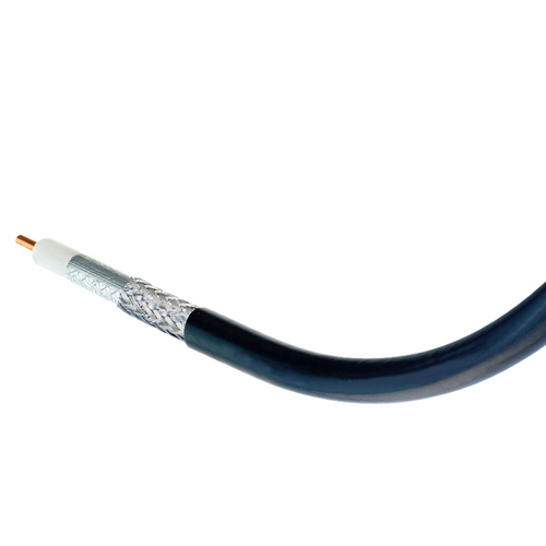 Kabel koncentryczny 75 ohm typu RG11,pasmo 3,0 GHz ( norma kolejowa EN45545-2)