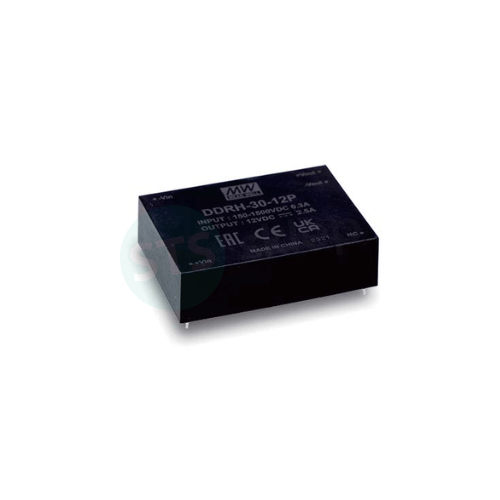 DDRH-30-12P przetwornica DC/DC 30W 12V 2,5A Mean Well