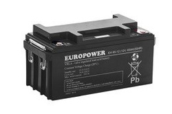 Akumulator AGM Europower | EH 65-12 12V / 65Ah