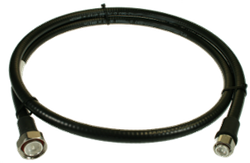 Jumper antenowy na kablu LCF12, złącza 7-16 DIN M/4.3-10 M 4,0m