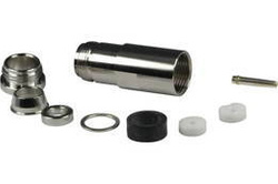 N gniazdo lutowano skręcane na kabel RG213/214