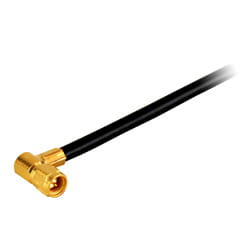 SMA RT(Reverse Thread )wtyk zagniatany kątowy na RG142/223/400