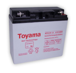 Akumulator żelowy Toyama NPG 18-12 12V 18Ah M5