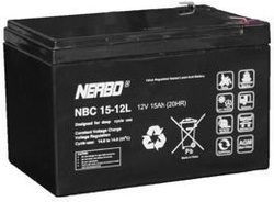 Akumulator NERBO NBC 15-12L 15Ah 12V