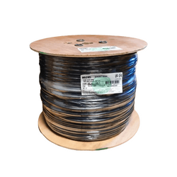 H155 FRNC, LS0H, kabel koncentryczny 6GHz, izolacja PVC, szpula 500m