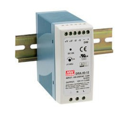 Zasilacz Mean Well DRA-40-24 | 40W 24V 1.7A
