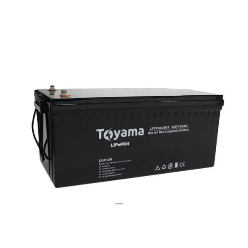 Akumulator litowy Toyama LFP 100 LiFePO4 100Ah 24V BMS Bluetooth M8