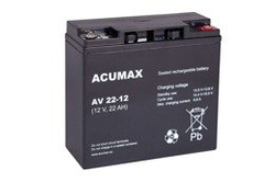 Akumulator AGM Acumax | AV 22-12 12V / 22Ah
