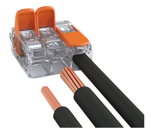 Złączka instalacyjna Wago Compact 3x0.2-4mm 3-przewodowa