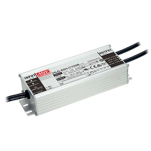 Zasilacz Mean Well HLG-60H-48B | 62W 48V 1.3A IP67