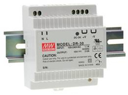 Zasilacz na szynę DIN Mean Well DR-30-15 | 15V 2A 30W