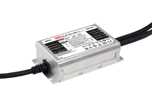 Zasilacz prądowy LED Mean Well XLG-50-A | 22~54V 0.5~2.3A 50W