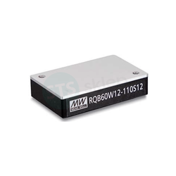 RQB60W12-110S24 przetwornica kolejowa DC/DC 60W 24V moduł Mean Well